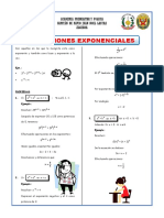 Ecuaciones Exponenciales