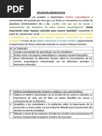 Situacion Significativa: Julcamarca Centros Arqueológicos