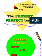 The English Tenses: The Present Perfect Tense