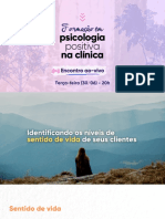 Formação Em: Psicologia Na Clínica