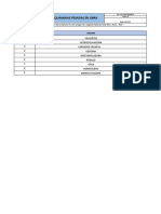 Lista de Maquinaria Pesada en Obra