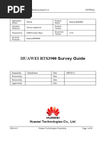 GSM HUAWEI BTS3900 Survey Guide-20080530-B-V1.0