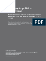 Participação Política Não Eleitoral