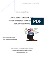 La Inteligencia Emocional en El Sector Hotelero Y Extrahotelero de Puerto de La Cruz