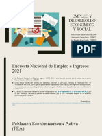 Empleo Y Desarrollo Económico Y Social