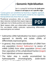 Subtractive Genomic Hybridization