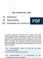 Sales of Goods Act