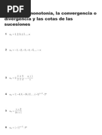 Sucesiones Numericas - Ejercicios Resueltos - Superprof