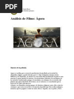 Análisis de Films: Ágora: Colegio Santa Elena Trabajo Multidisciplinario