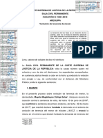 Corte Suprema de Justicia de La República Sala Civil Permanente CASACIÓN N.° 4081-2019 Arequipa Variación de Tenencia de Menor