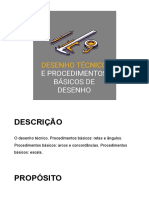 Desenho Técnico e Procedimentos Básicos de Desenho