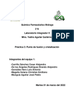 Químico Farmacéutico Biólogo 2°A Laboratorio Integrador II Mtra. Yadira Aguilar Gutiérrez