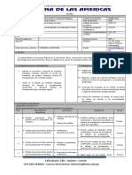 SILABO CICLO I OPERACIONES BASICAS Laboratorio Clinico y Anatomia Patologica