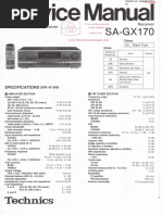 Technics Sa-Gx170 Full SM