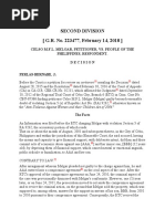 (G.R. No. 223477, February 14, 2018) Celso Melgar Vawc Sec. 5 (E) in Relation To Ssec 5 (I)