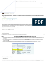 Accrual Engine in S4 HANA 1909 - Manual Accrual & How It Is Processed Periodically - Part 1 - SAP Blogs