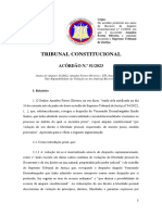 45 Acrdo51 2023 AmadeuOliveiravSTJ Amparo NoAdmitido Arquivamento