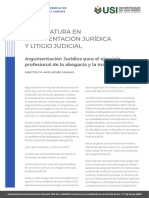 Diplomatura en Argumentación Jurídica Y Litigio Judicial