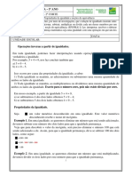 Aula 2 Matemática 5º Ano Atiivdade para Imprimir