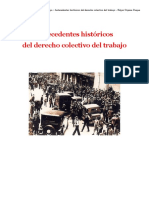 1 Antecedentes Histc3b3ricos Del Derecho Colectivo Del Trabajo