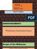 Stages in Child Language Acquisition