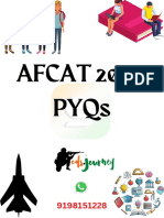 AFCAT 2 2022 Paper