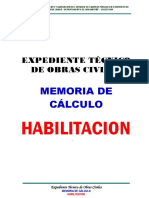 3.1 Memoria de Calculo General