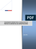 Req Min Proyecto Definitivo de Expropiaciones - Junio 2011