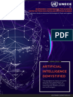 Artificial Intelligence Demystified: Economic Commission For Europe