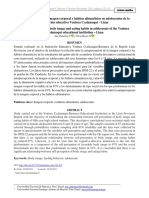 2021 - Lima - Autopercepción de La Imagen Corporal y Hábitos Alimenticios en Adolescentes