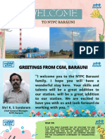 Welcome To NTPC Barauni Draft