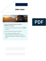 Simulador Crédito Auto Simulador Crédito Auto Bbva Bbva: Tasas de Interés Fija Anual Desde 10.99% Anual Fija