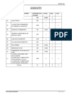 Chemistry: S.No Name of The Chapter Weightage Marks Vsaq SAQ LAQ