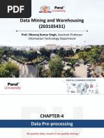 Data Mining and Warehousing (203105431) : Prof. Dheeraj Kumar Singh, Assistant Professor