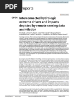 Interconnected Hydrologic Extreme Drivers and Impacts Depicted by Remote Sensing Data Assimilation