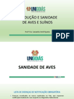 SANIDADE DE AVES Resumo Com Lista