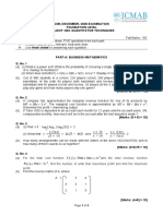 Cma December, 2020 Examination Foundation Level Subject: 003. Quantitative Techniques