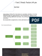 Plant Science - Unit 2 Study Packet (40 Pts Total) : Name: Bhumika Devabhai Patel Date: 02/28/2022 Semester: 3