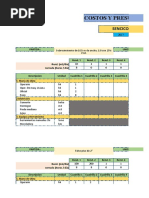 Excel de Costos