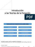 Introducción A Las Teorías de La Fonación