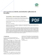 Revisar El Artículo: Breve Revisión de La Síntesis, Caracterización y Aplicaciones de Las Zeolitas