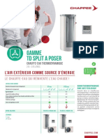 Gamme TD Split A Poser: L'Air Extérieur Comme Source D'Énergie