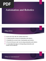 Automation and Robotics