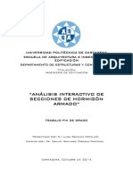 Analisis Interactivo de Secciones de Hormigon Armado