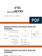 Analytic Geometry