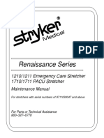 Renaissance Series: 1210/1211 Emergency Care Stretcher 1710/1711 PACU Stretcher