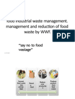 Food Industrial Waste Management. Management and Reduction of Food Waste by WWF