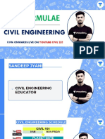 Civil Engineering: 8 PM Onwards Live On