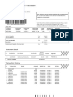 Statement For Contract # 1003196829: Muhammad Ashiq Atiq