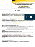 Matemáticas 2: Grupo Millennials Ciencias Económicas Usac